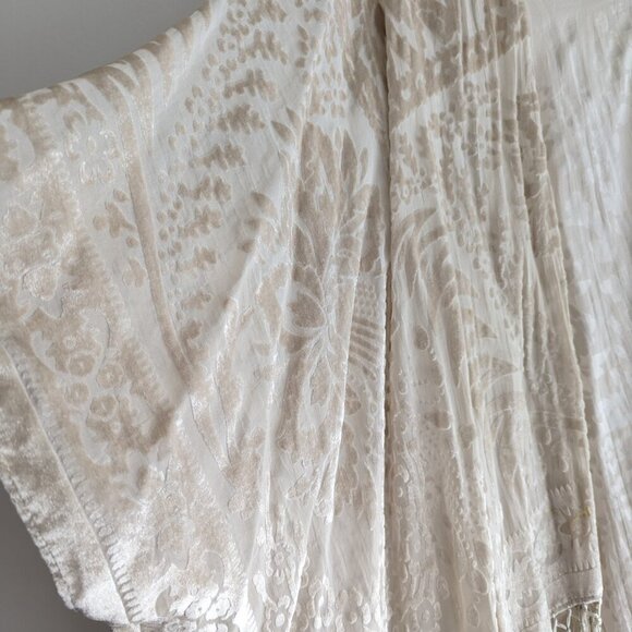 Urban Outfitters Echo burnout Beige Kimono - Picture 8 of 10